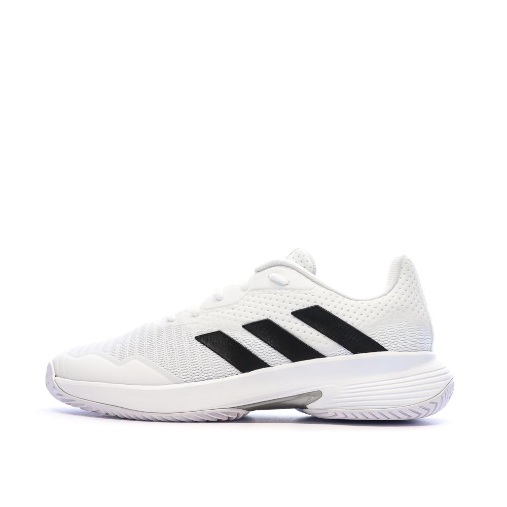 Chaussures de Tennis Blanches Homme Adidas Courtjam Control M pas cher