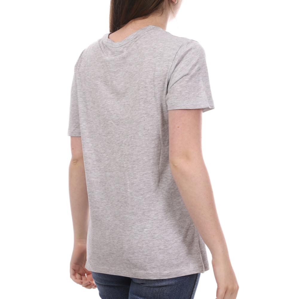 T-Shirt Gris Femme Lee Cooper Océane vue 2