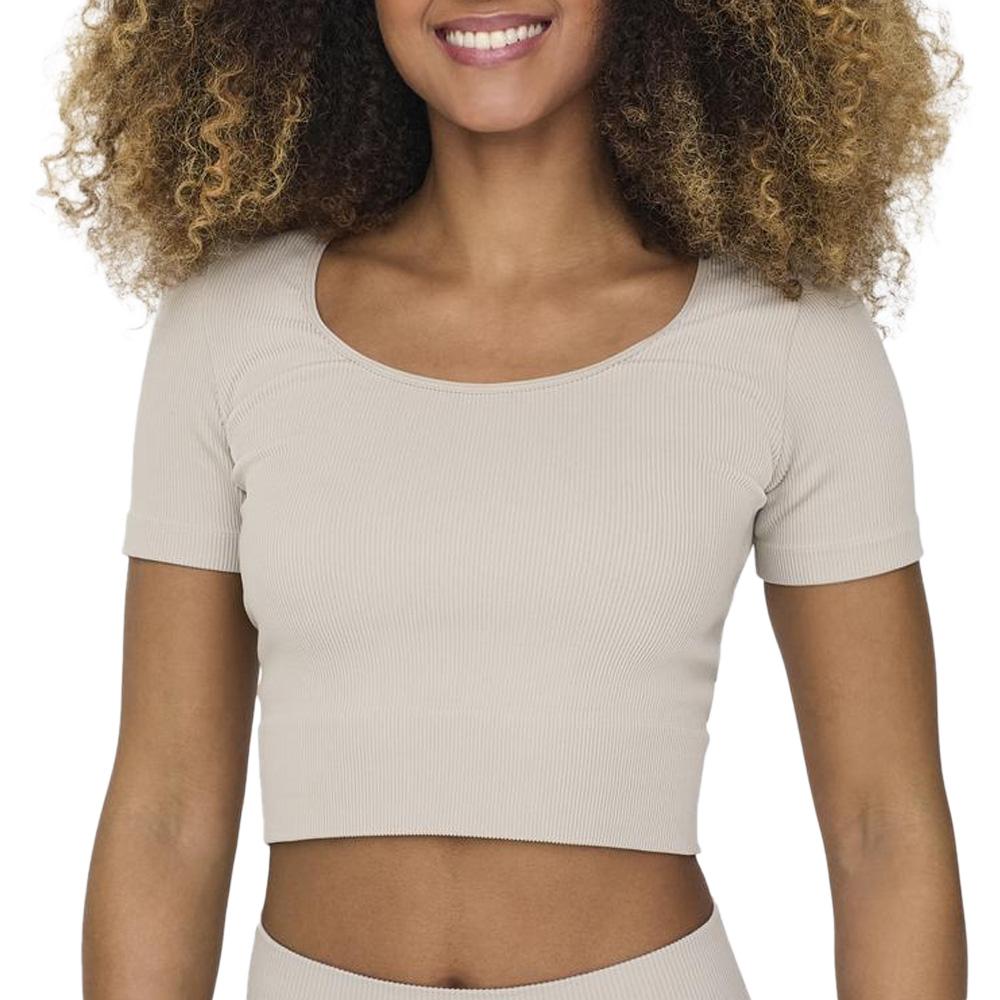 Top Beige Femme Only Jaia pas cher