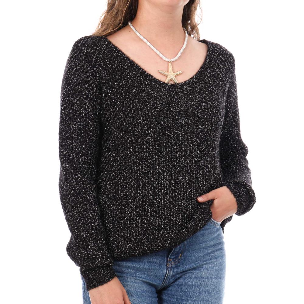 Pull Noir Femme Teddy Smith Ebly pas cher