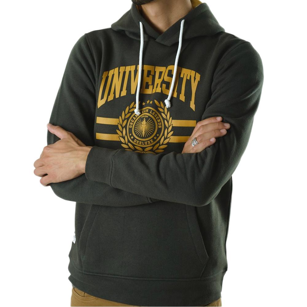 Sweat Vert Homme Deeluxe Alpha Fl M pas cher