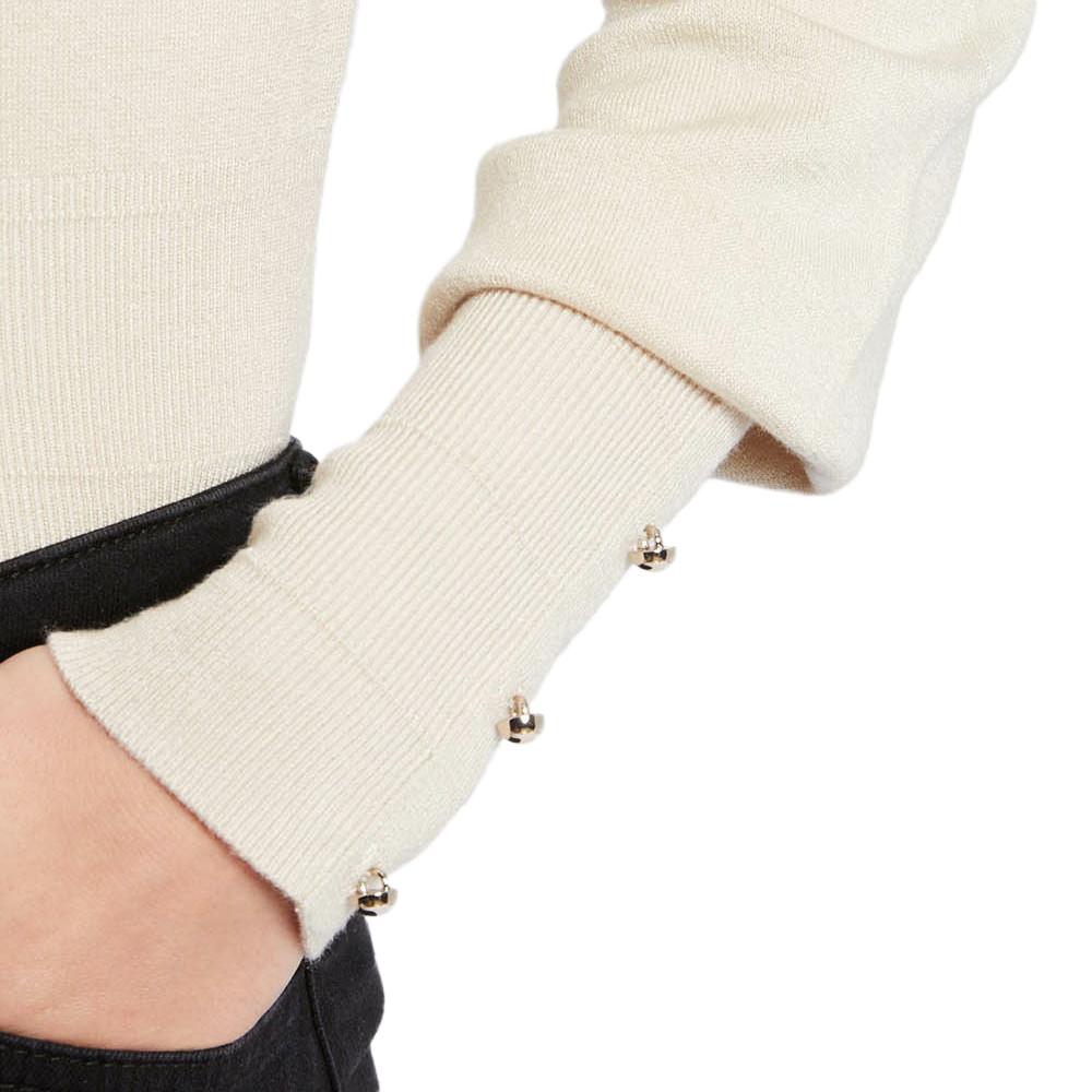 Pull Beige Femme Morgan Mateo vue 3