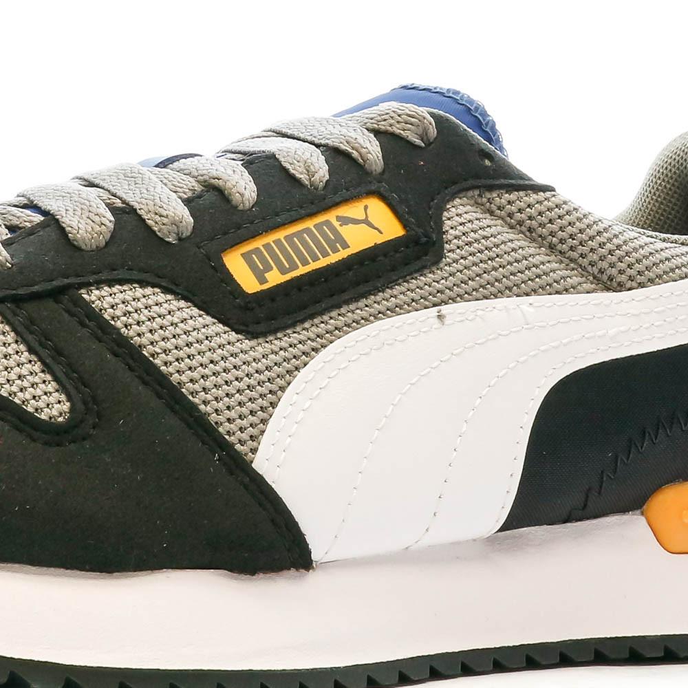 Baskets Gris/Noir Homme Puma R78 373117-60 vue 7
