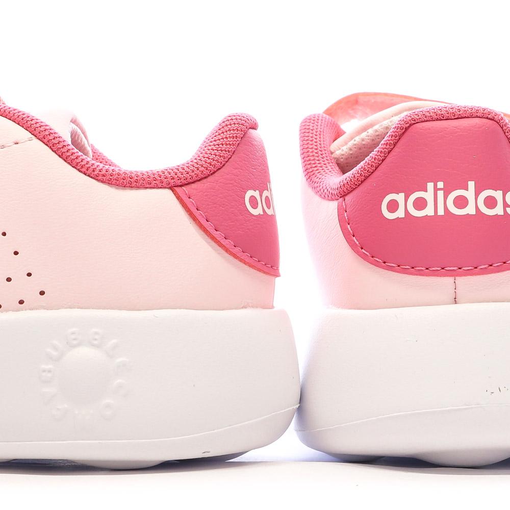 Baskets Rose Fille Adidas Advantage Cf I vue 7