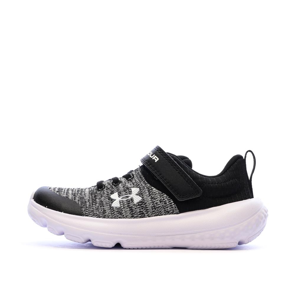 Baskets Noires/Grises Garçon Under Armour Revitalize pas cher
