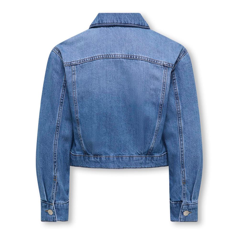 Veste en jean Bleu fille Kids ONLY Koglumi vue 2