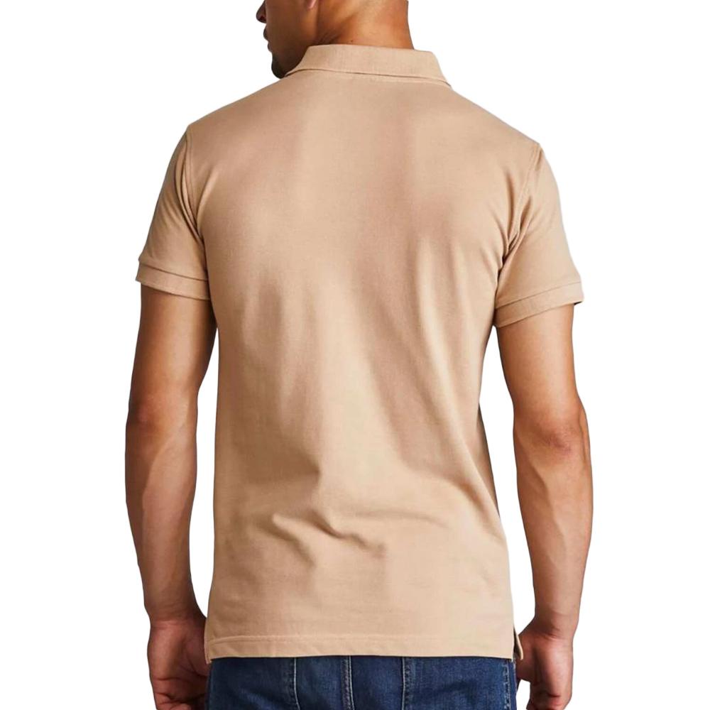Polo Beige Homme Airness Predator vue 2