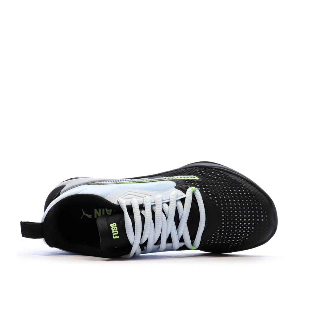 Baskets Noir/Bleu Femme Puma Fuse vue 4