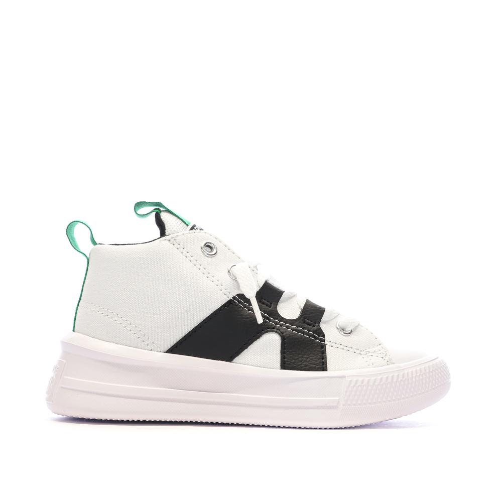 Baskets Blanches Garçon Converse All Star Ultra Home Team vue 2