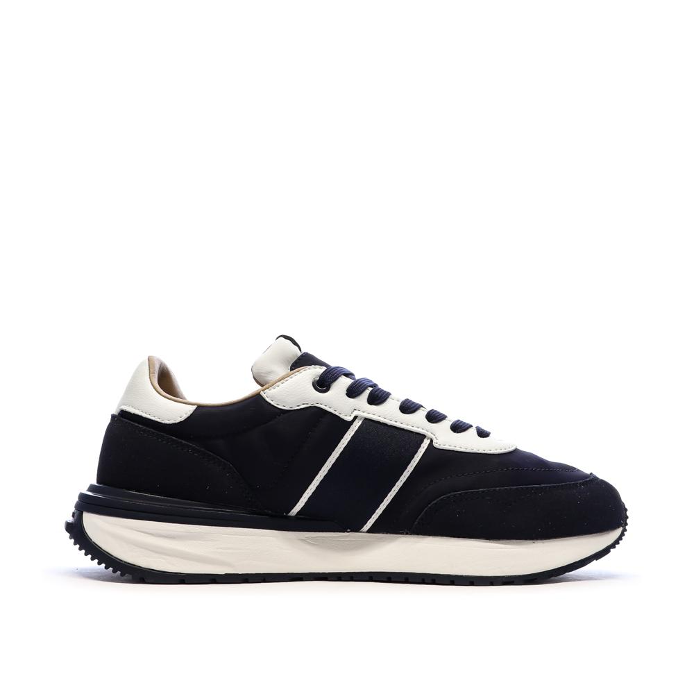Zapatillas Hombre Blanco/Azul Marino Pepe jeans Buster ver 2
