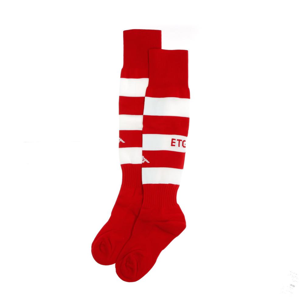 ETG Chaussettes Rouge/Blanc Homme Kappa pas cher