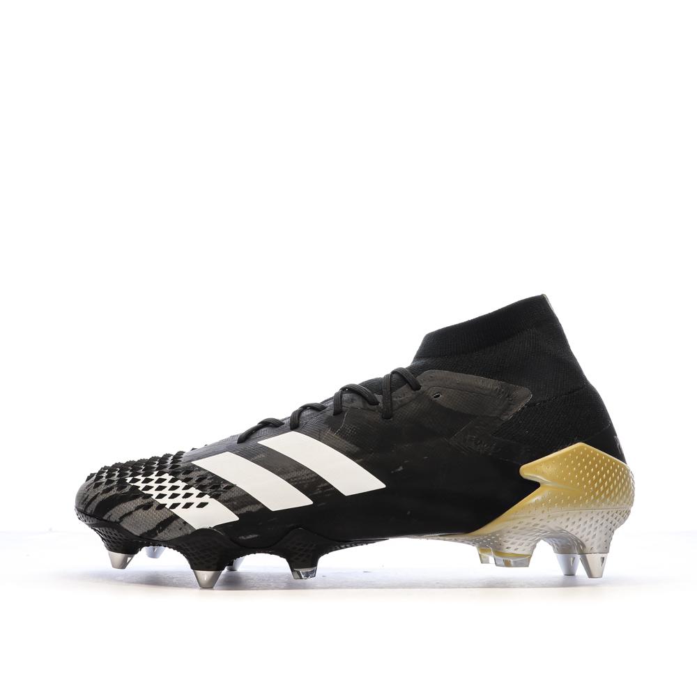 Chaussures de football Noires Homme Adidas Predator Mutator pas cher
