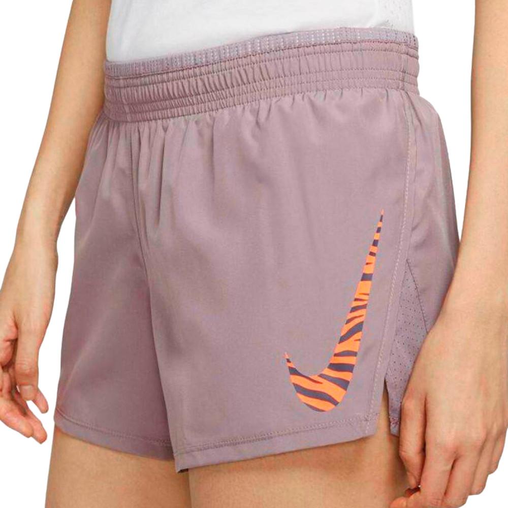 Short de sport Mauve Femme Nike Icon Clash pas cher