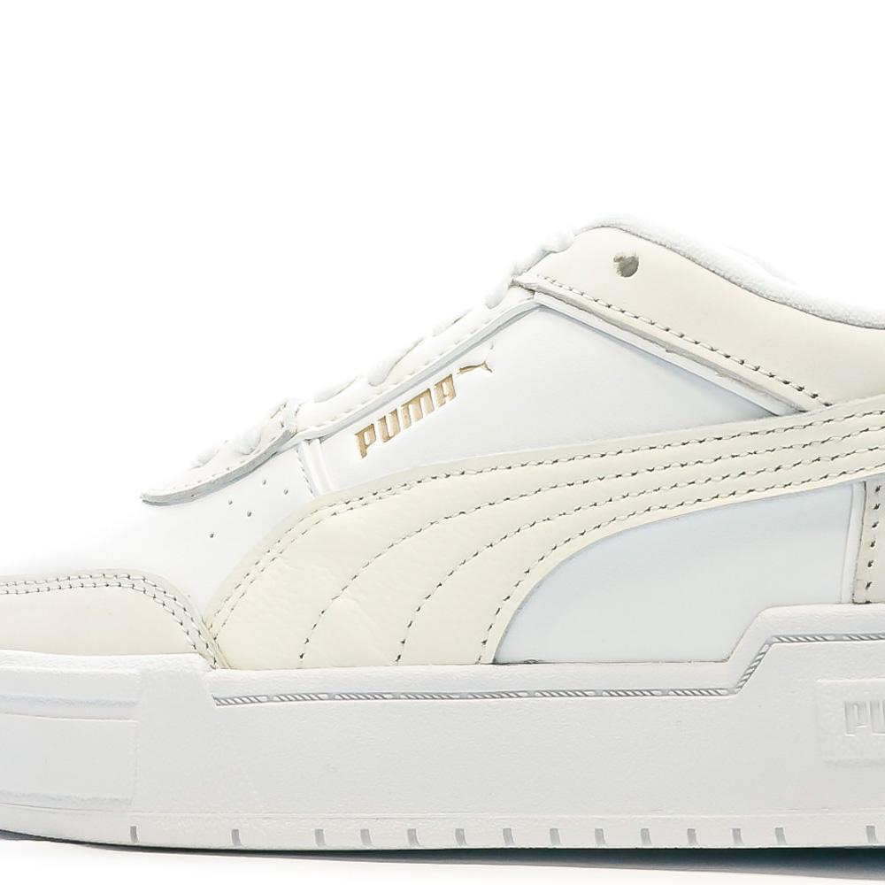 Baskets Blanc/Beige Femme PUMA Pro Sport vue 7
