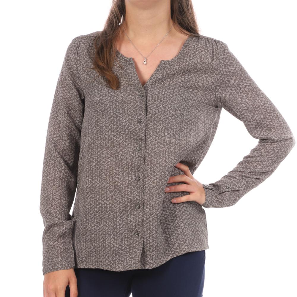 Blouse Grise à Motifs Femme Teddy Smith Celia pas cher