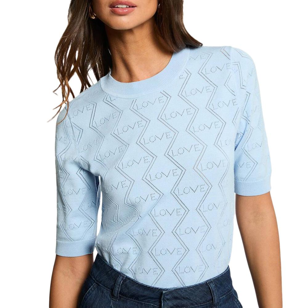 Jersey Morgan MIKA Azul Mujer barato