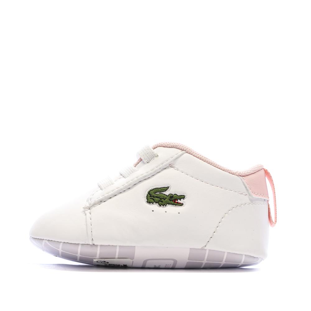 Lacoste Carnaby Set 225 Blanco/Rosa Zapatillas bebé barato