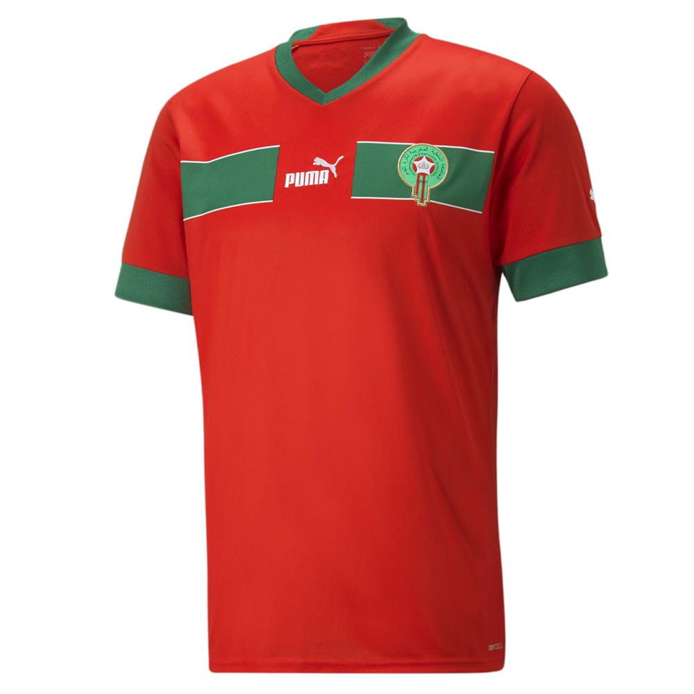 Maroc Maillot Réplica Domicile Homme Puma 2022 pas cher