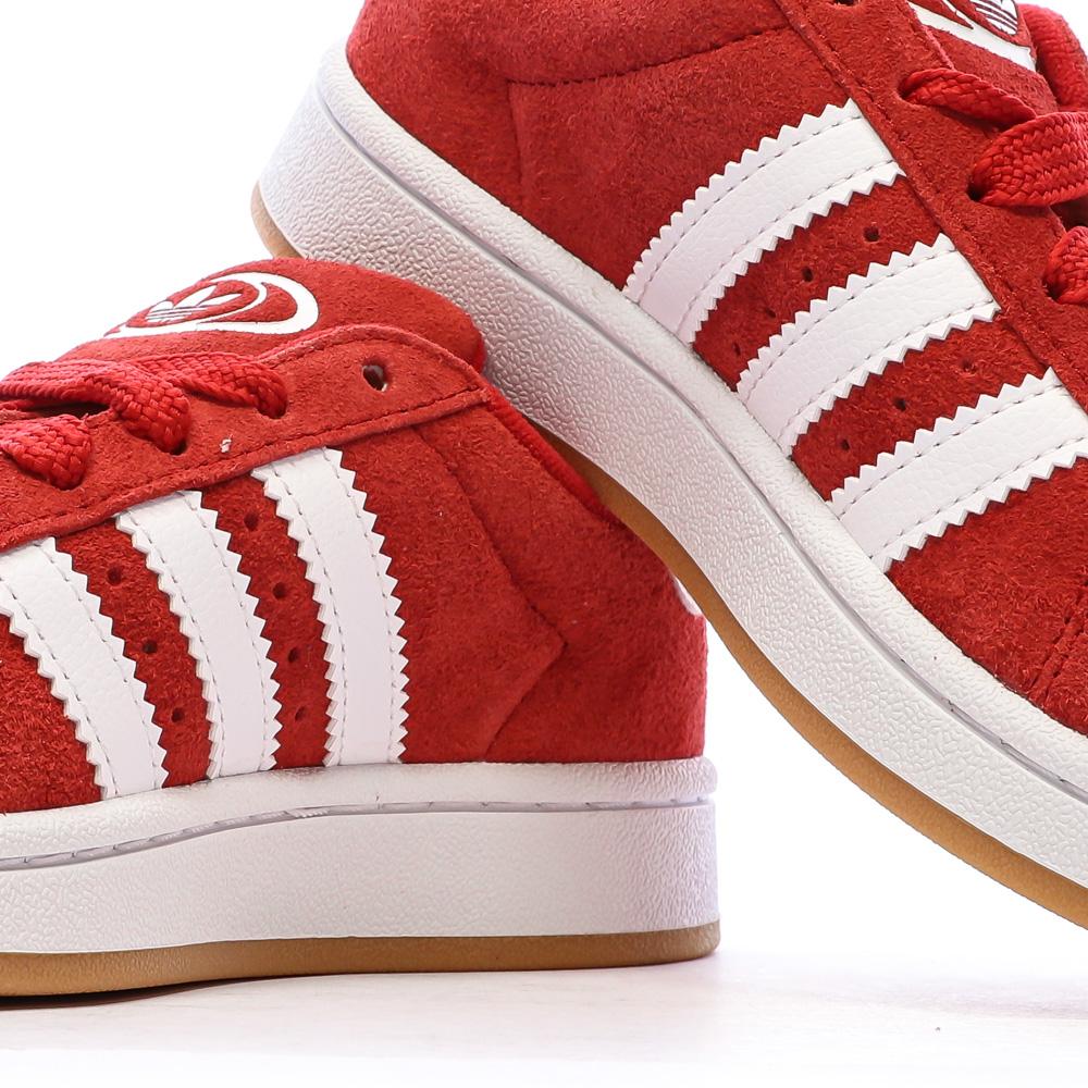 Campus Baskets Adidas Rouge Mixte vue 8