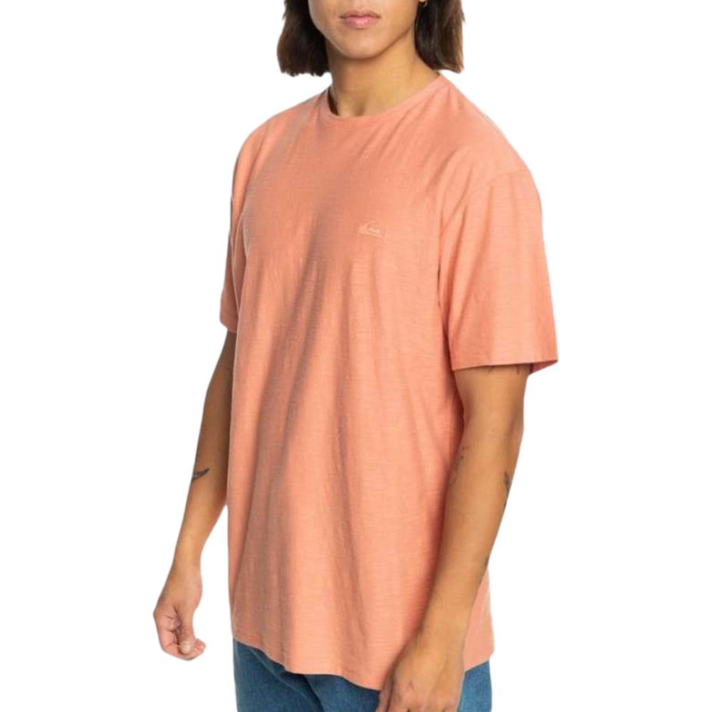T-Shirt Corail Homme Quiksilver Slub roundneck pas cher