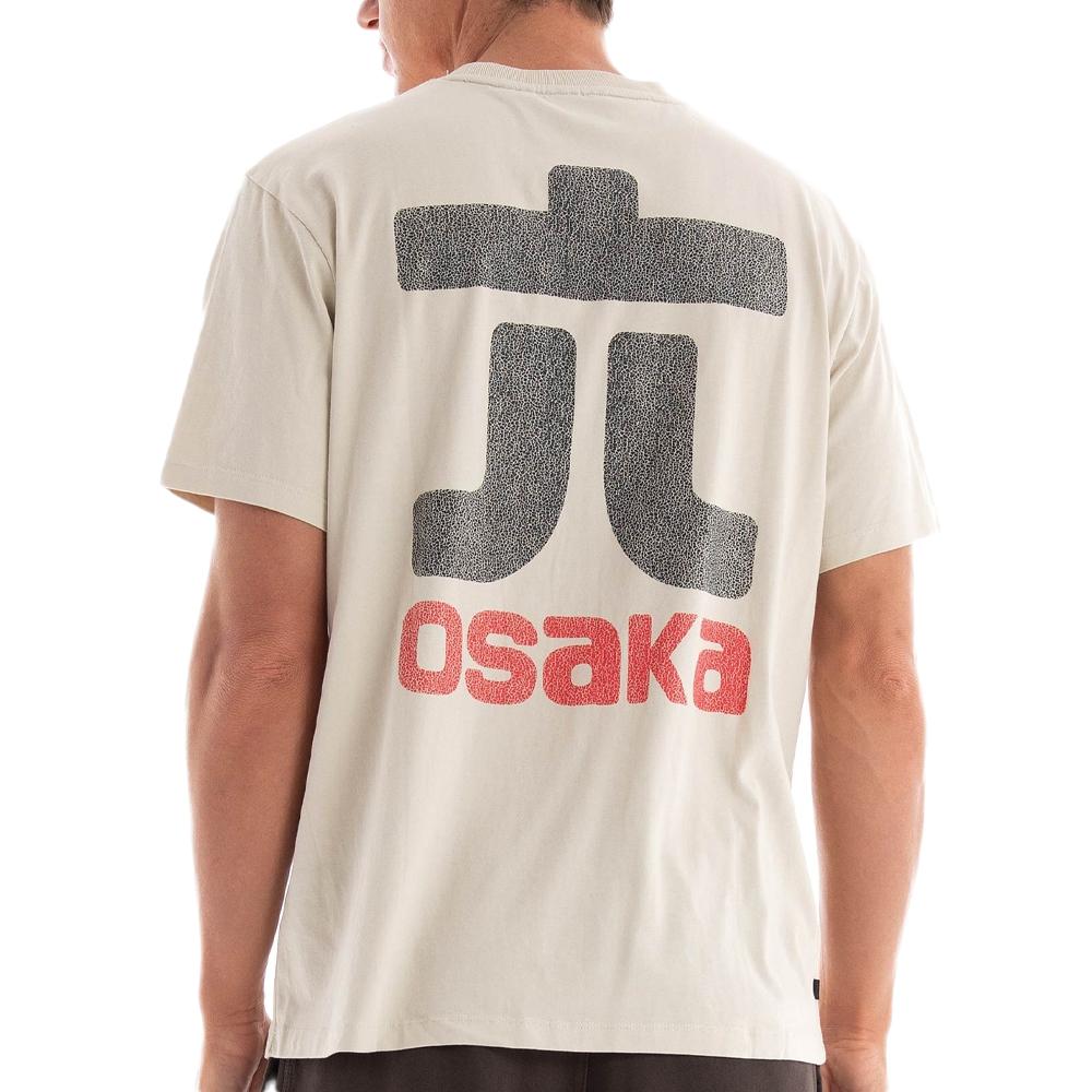 T-shirts Beige Homme Superdry Osaka Graphic vue 2