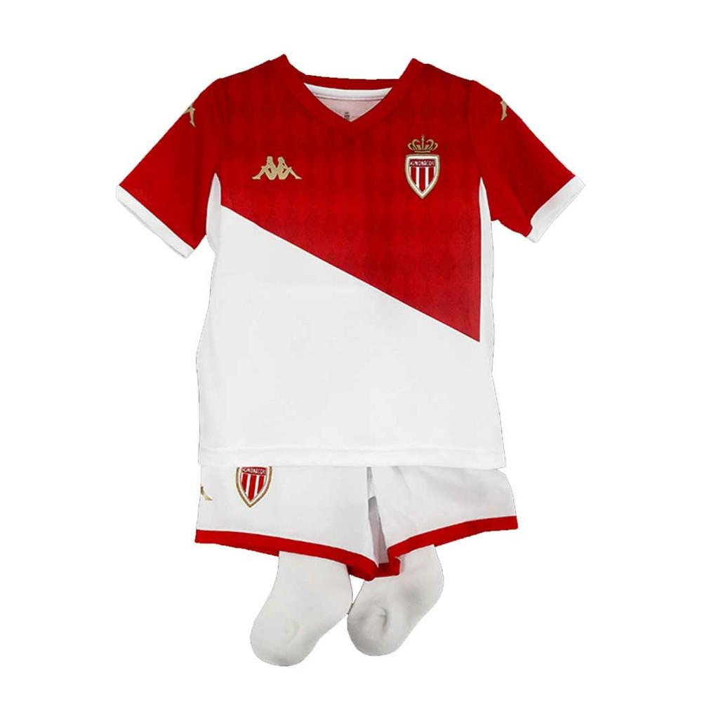 AS Monaco Mini-kit domicile enfant Kappa 2019/20 pas cher