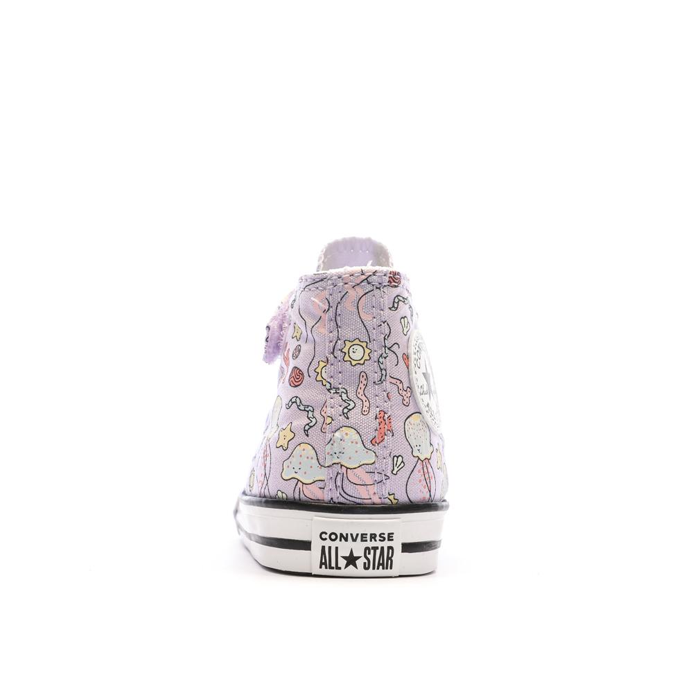 Baskets Mauve Garçon/Fille Converse Chuck Taylor All Star vue 3