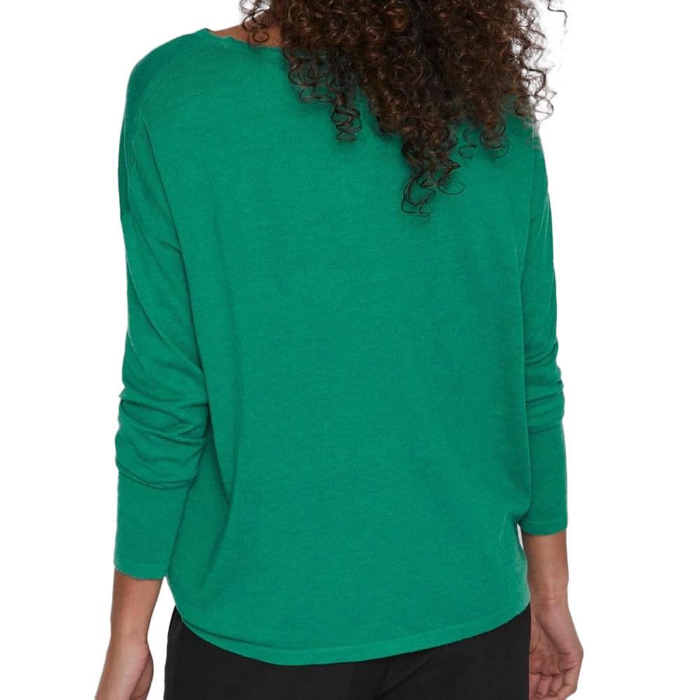 Pull Vert Femme Vila Bella vue 2