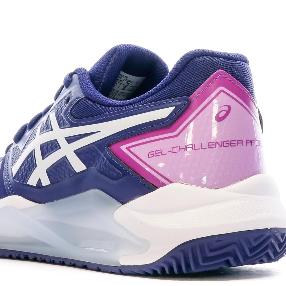 Chaussures de Padel Marine Femme Asics Gel Challenger vue 7