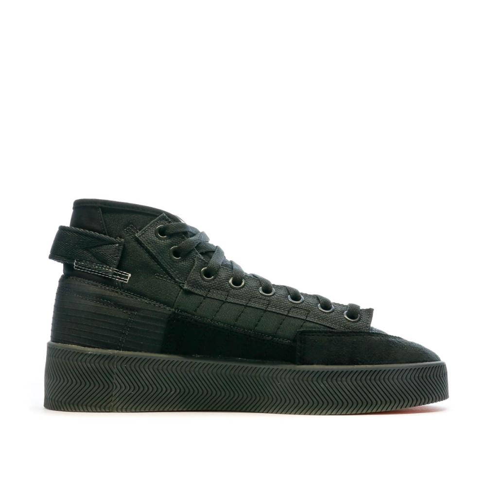Baskets Noires Homme Adidas Nizza Parley vue 2