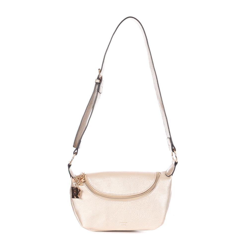 Sac à Bandoulière Doré Femme Rodier KELLY pas cher