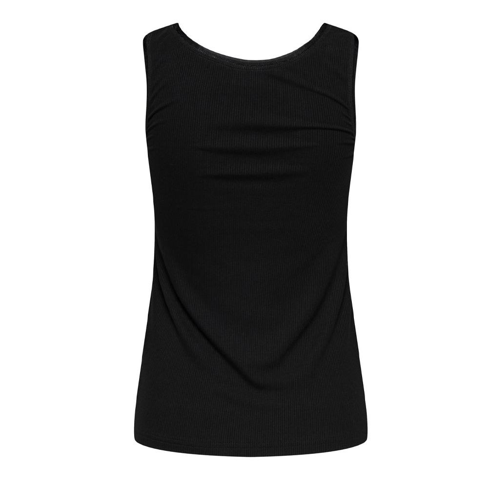 Débardeur Noir Femme JDY Kira Life vue 2