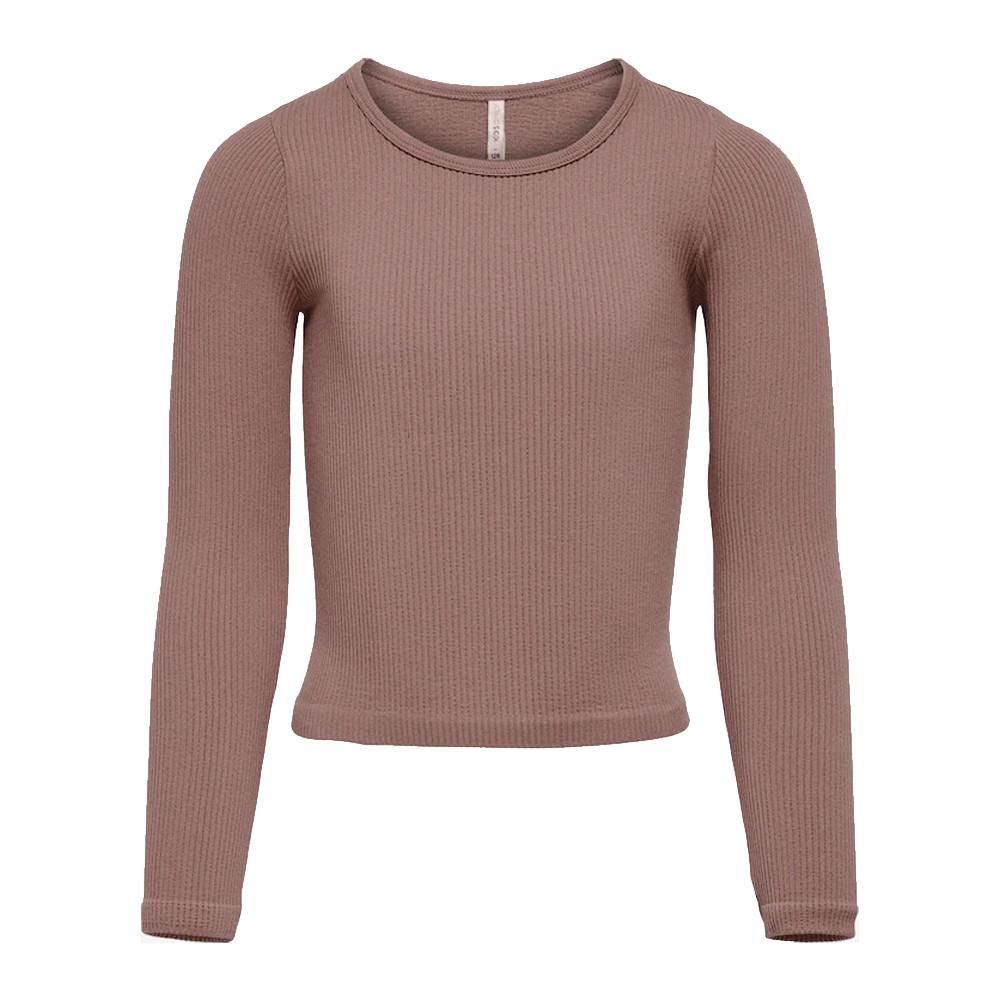 T-shirt Marron Fille Kids Only Gwen pas cher