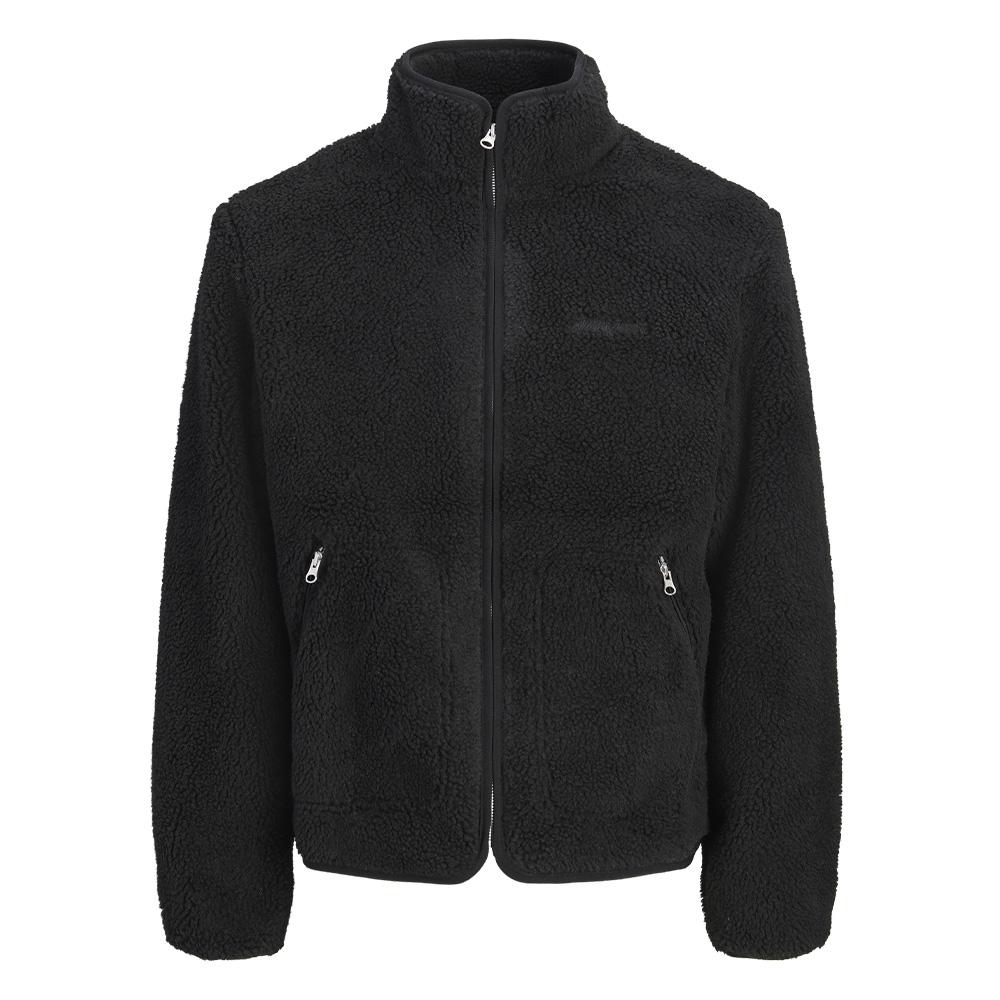 Veste Polaire Sherpa Noire Homme Jack & Jones Teddy vue 3