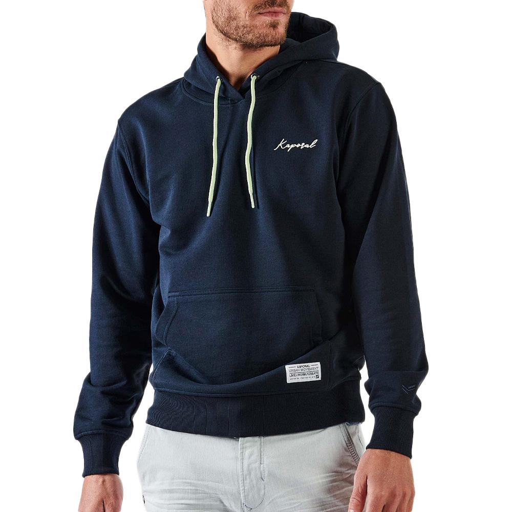 Sweat Marine Homme Kaporal NOMANE24M32 pas cher