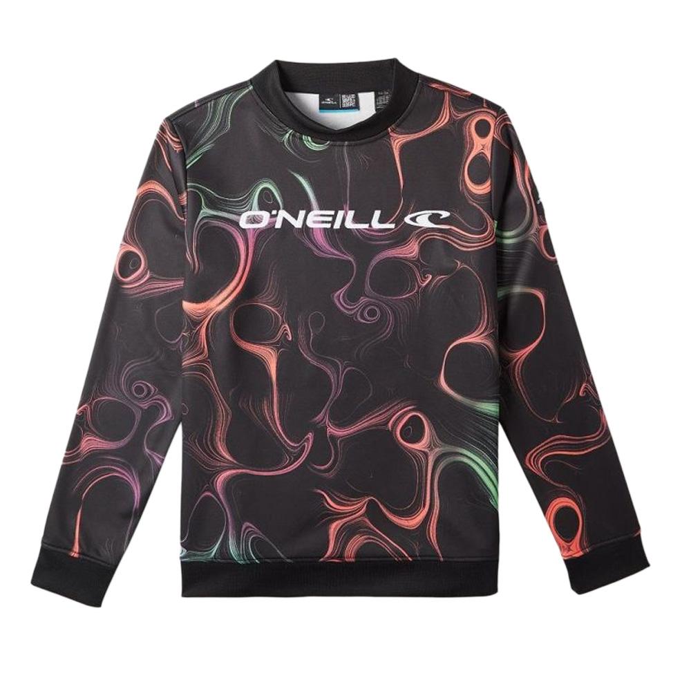Sweat Noir/Orange Garçon Garçon O'Neill Rutile pas cher