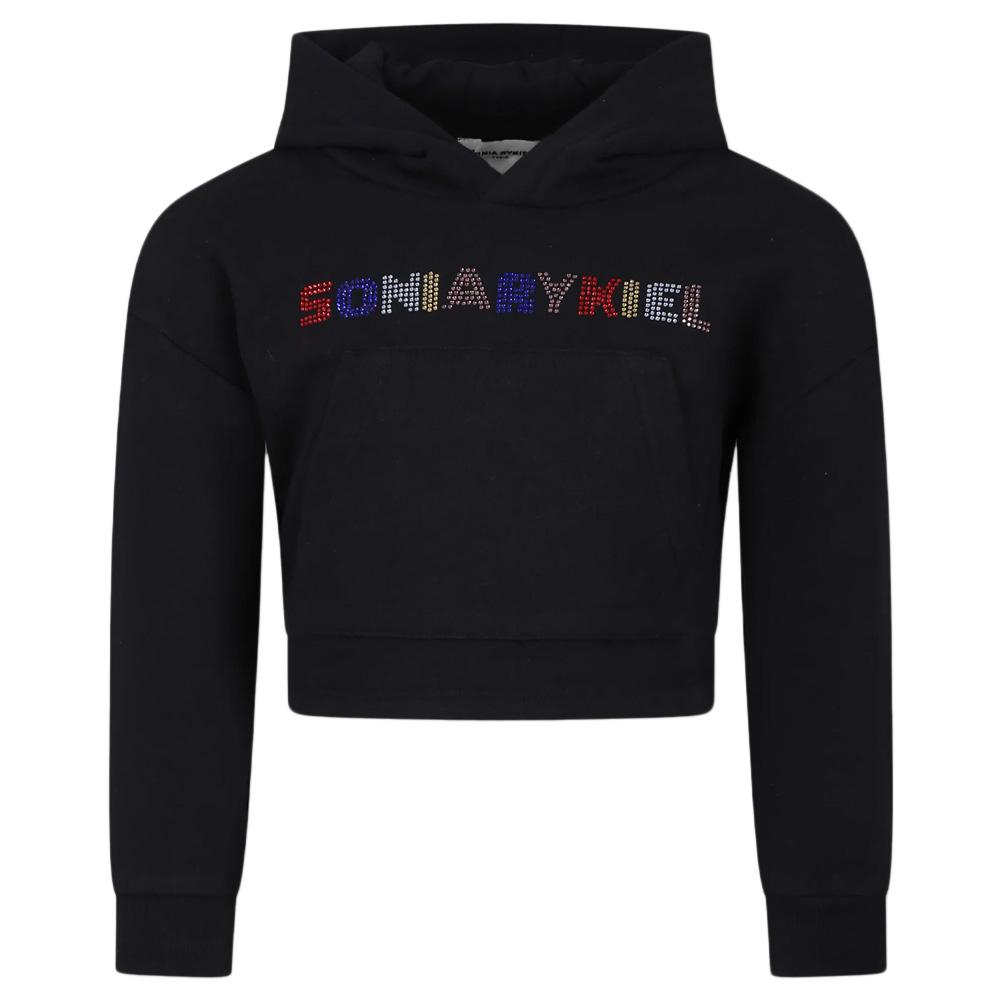 Sweat Noir Ado Sonia Rykiel A00183 pas cher