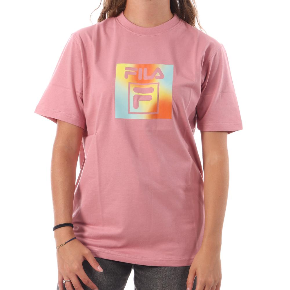 T-shirt Rose Homme Fila Soft Plastisol pas cher