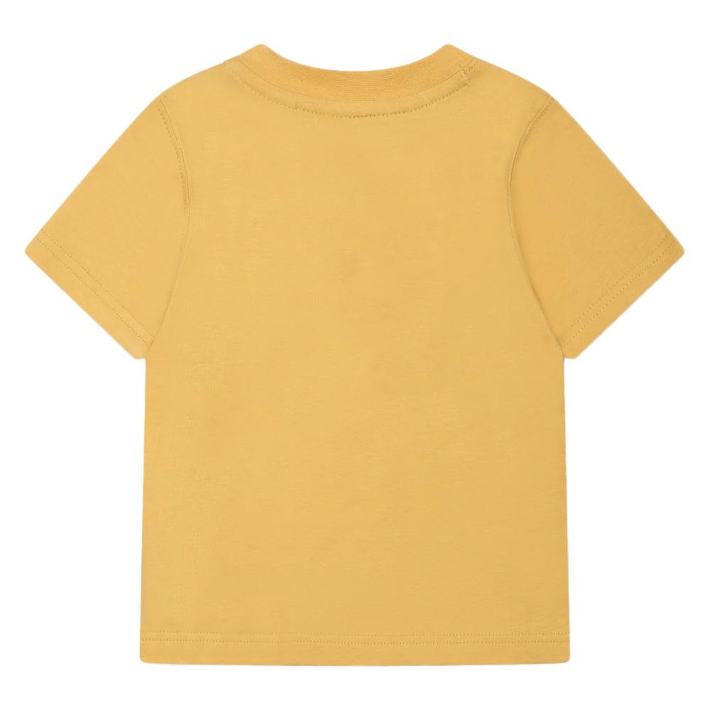 T-shirt Jaune Bébé Timberland T60100 vue 2