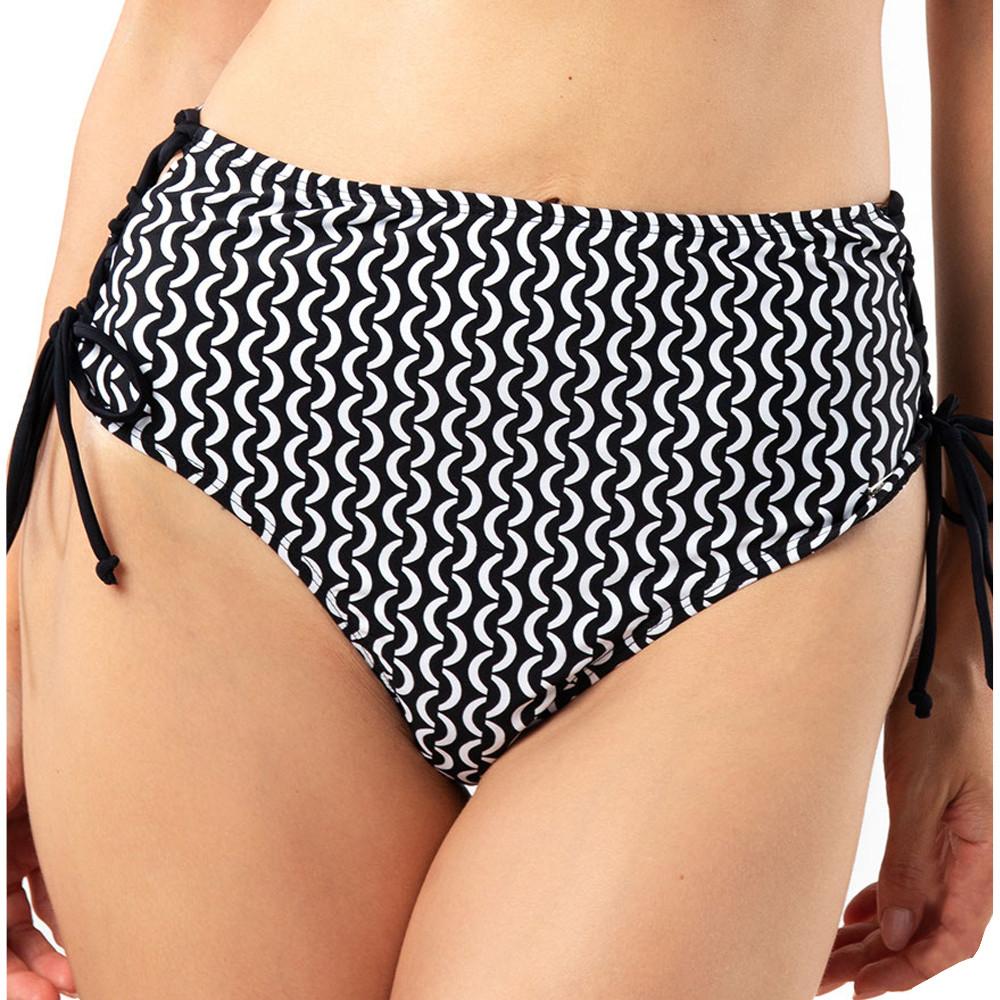 Bas de Bikini Noir Femme Sun project Tanga Haut pas cher