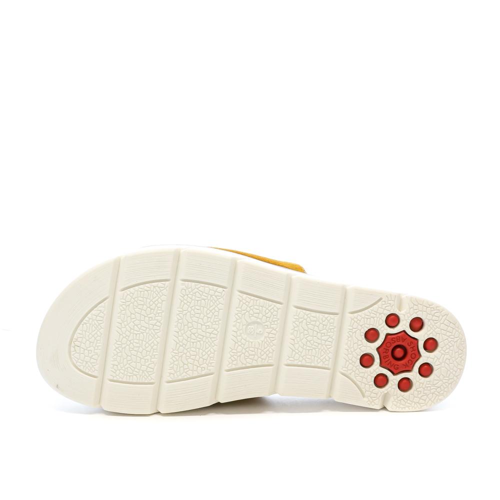 Sandales Orange Femme RELIFE Joymule vue 2