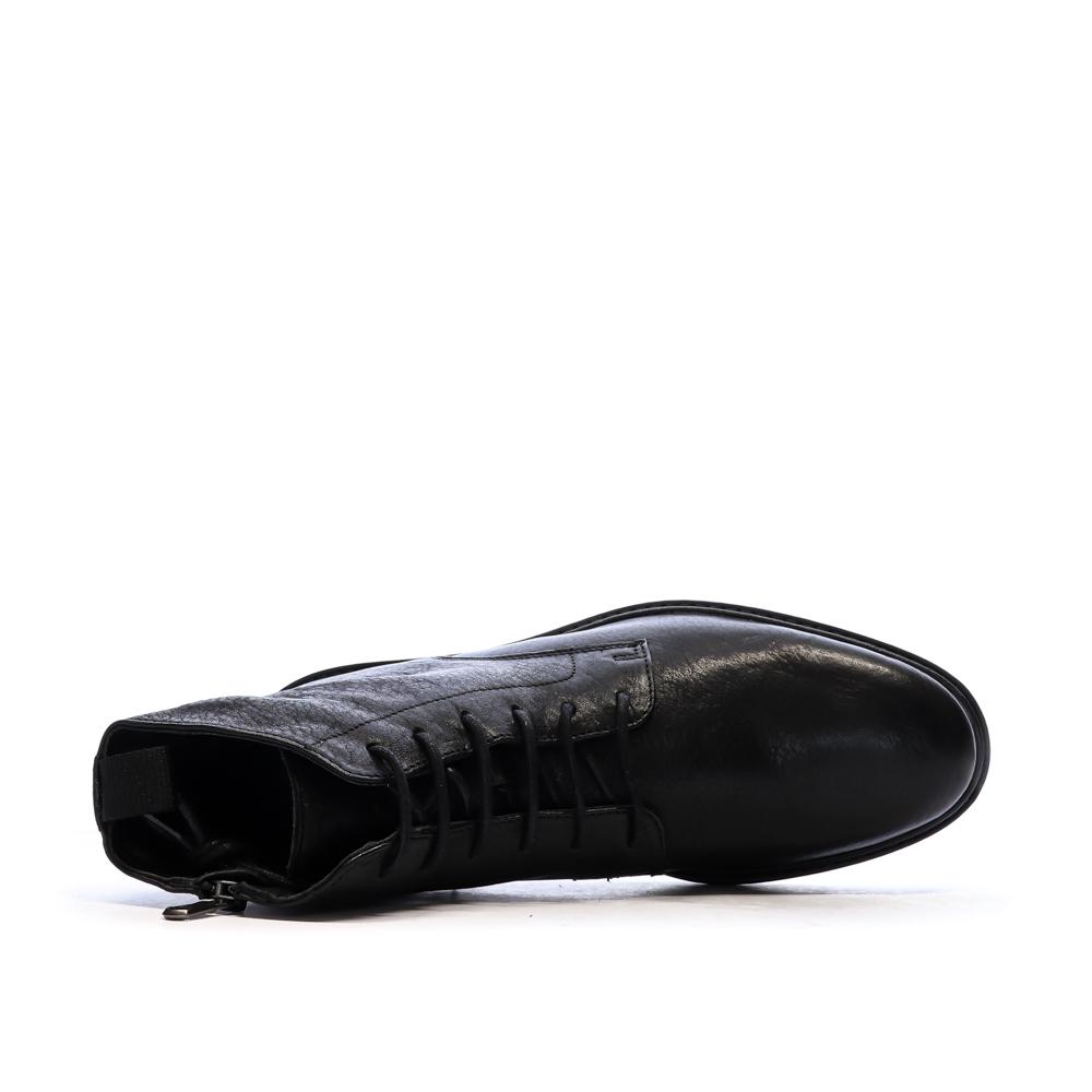 Bottines Noires Homme Geox Cannaregio vue 4