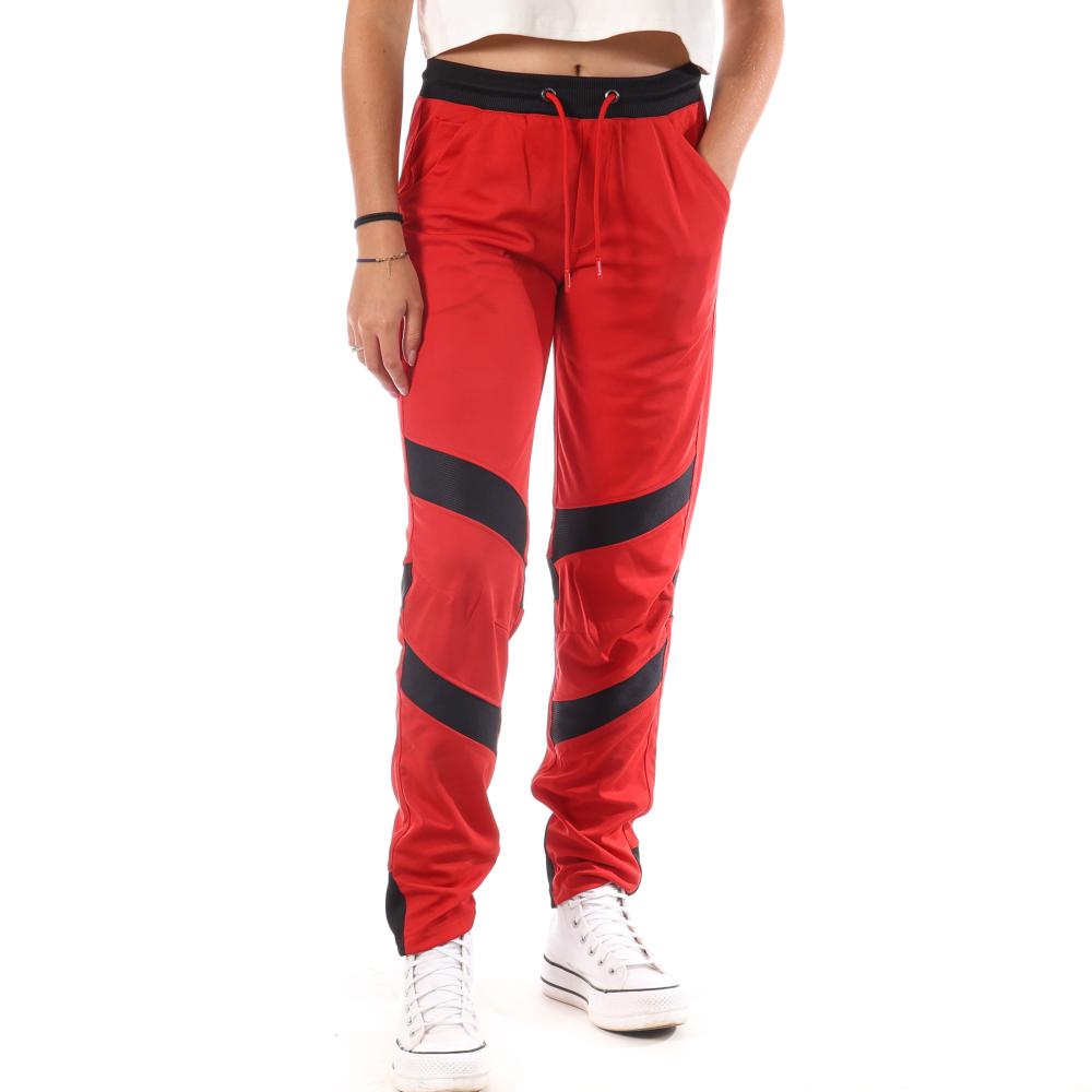 Pantalon de survêtement Rouge/Noir femme Supreme Grip Giselle pas cher