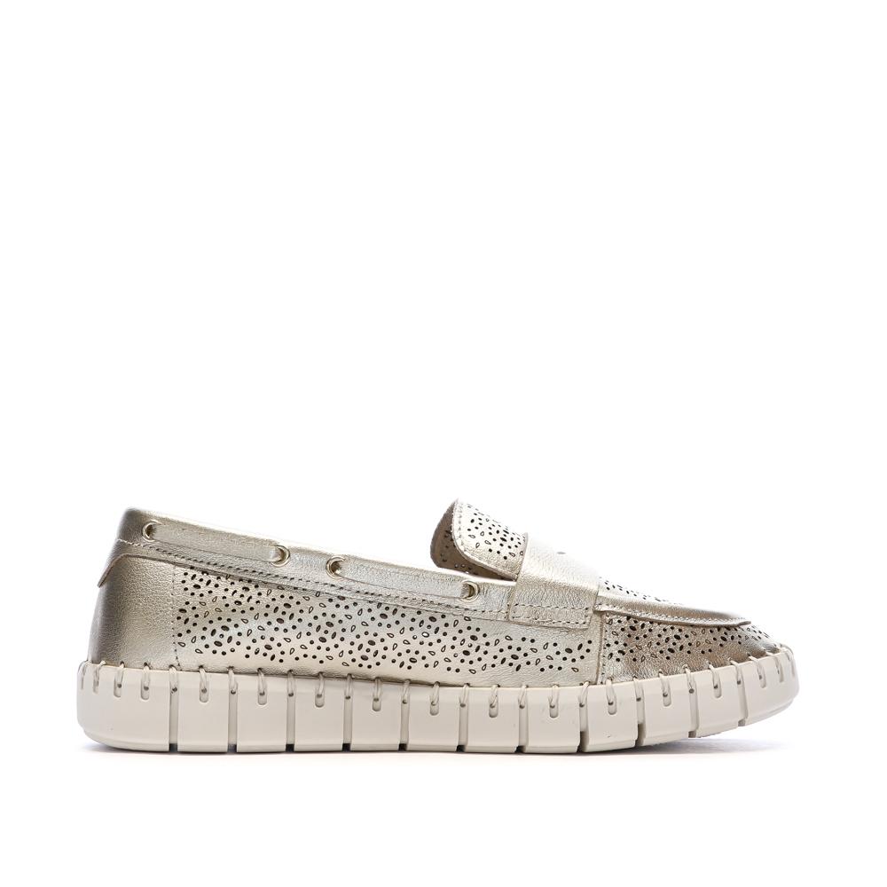 Chaussures de ville Dorées Femme Carmela Oro vue 2