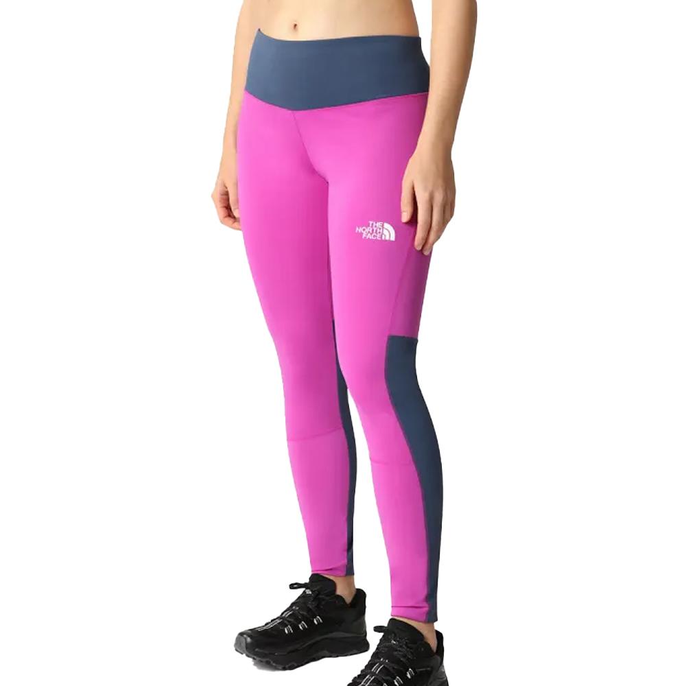 Leggings rosa/azul marino para mujer The North Face Tight barato