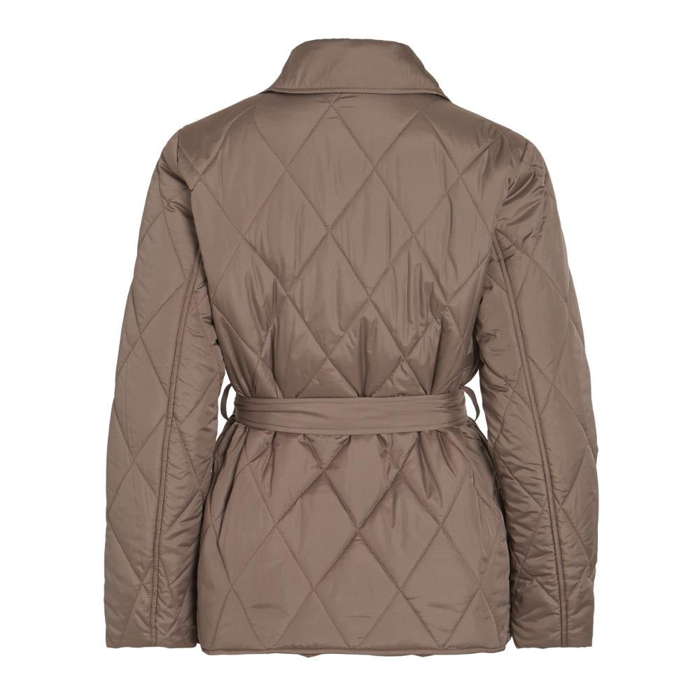 Doudoune Marron Femme Vila Dita vue 2