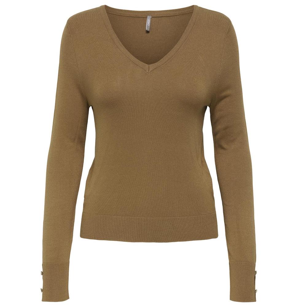 Pull Camel Femme Only Minna 15344087 pas cher
