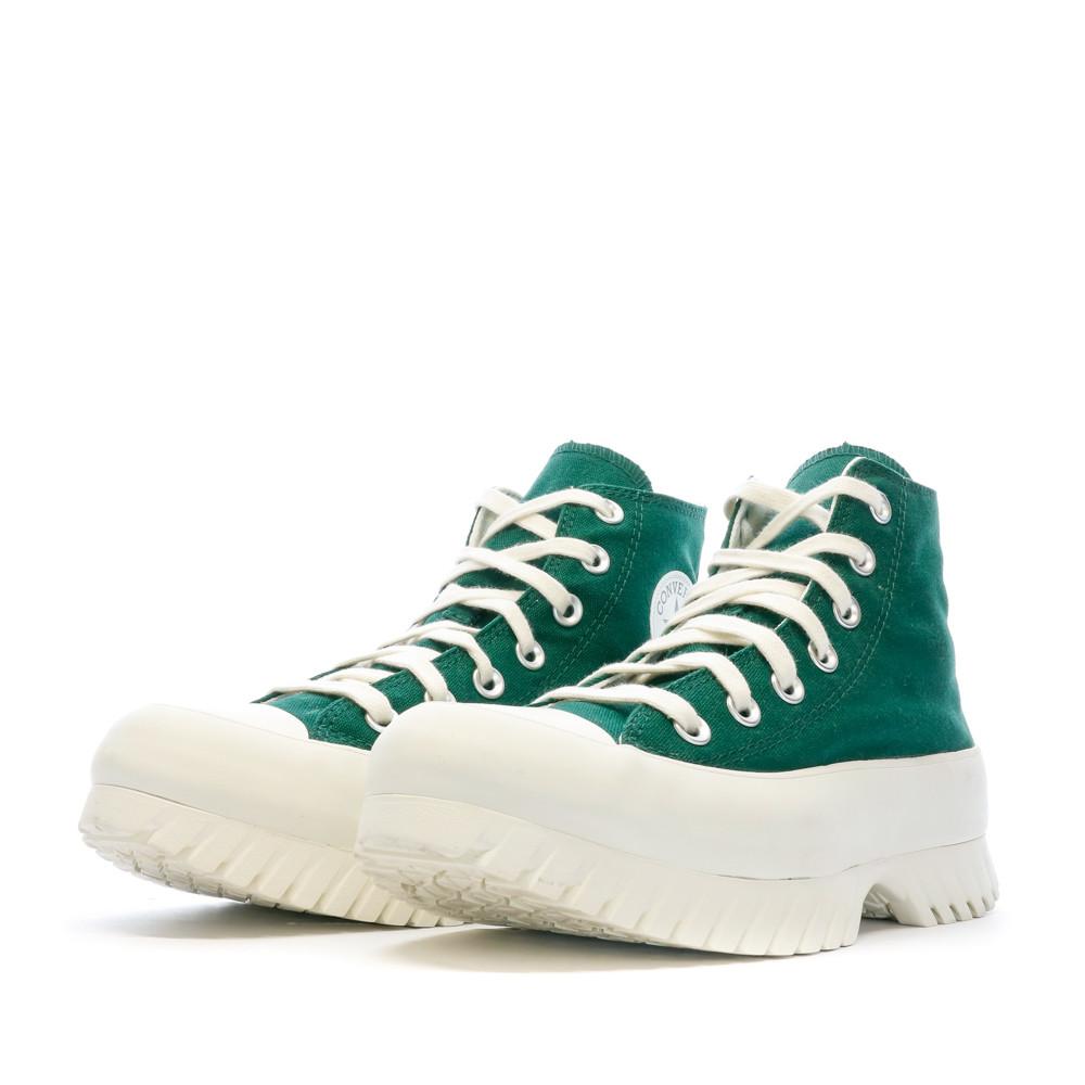 Baskets Verte Mixte Converse Ctas Lugged 2.0 vue 6