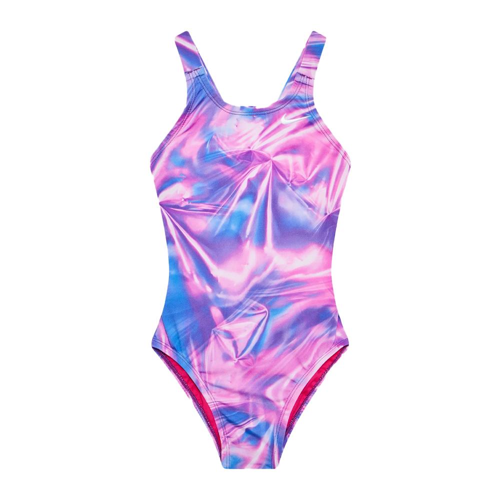 Maillot de bain 1 pièce Rose/Violet Fille Nike Fastback pas cher