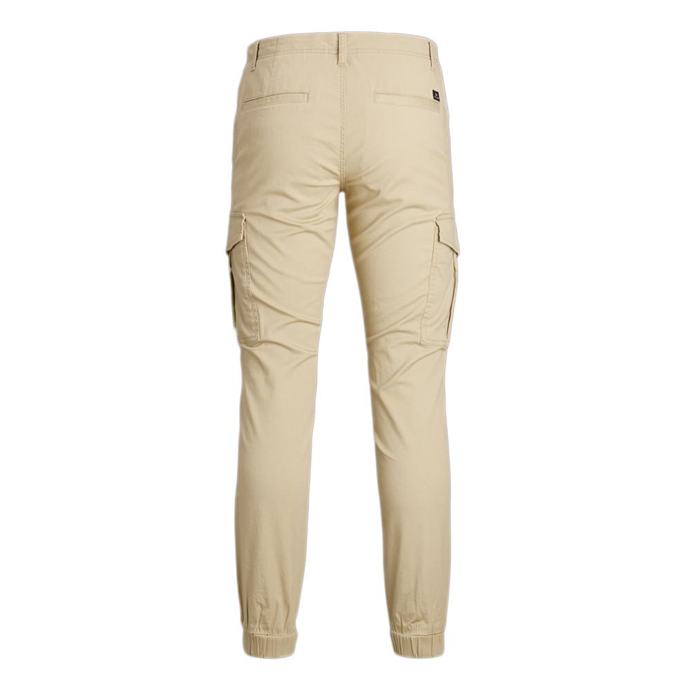 Pantalon Cargo Beige Homme Jack & JonesCuffed vue 2